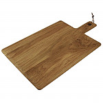 Olympia Oak Wood Handled Wooden Board Large 350mm