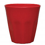 Olympia Kristallon Melamine Plastic Tumbler Red 290ml (Pack of 6)