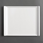Olympia Kristallon Melamine Platter White 530 x 330mm