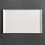 Olympia Kristallon Melamine Platter White 300 x 250mm