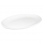 Olympia Kristallon Melamine Oval Coupe Plates 305mm (Pack of 12)
