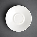 Olympia Cafe Espresso Saucers White 116.5mm (Pack of 12)