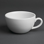 Royal Porcelain Classic White Cappuccino Cups 200ml (Pack of 12)