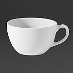 Utopia Titan Bowl-Shaped Cups White 340ml (Pack of 36)