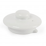 Olympia Whiteware Teapot Lid (Pack of 4)