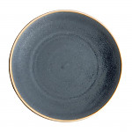 Olympia Canvas Concave Plate Blue Granite 270mm (Pack of 6)