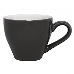 Olympia Cafe Espresso Cups Charcoal 100ml (Pack of 12)