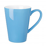 Olympia Cafe Latte Cups Blue 340ml (Pack of 12)