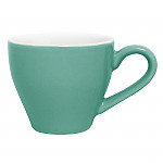 Olympia Cafe Espresso Cups Aqua 100ml (Pack of 12)