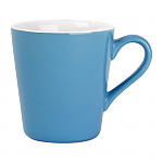 Olympia Cafe Flat White Cups Blue 170ml (Pack of 12)