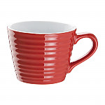 Olympia Café Aroma Mugs Red 230ml (Pack of 6)