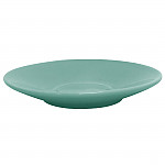 Olympia Cafe Espresso Saucers Aqua 116.5mm (Pack of 12)