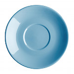 Olympia Cafe Flat White Saucers Blue 135mm (Pack of 12)