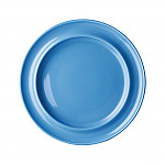 Olympia Heritage Raised Rim Plates Blue 253mm (Pack of 4)