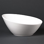 Olympia Lumina Oval Sloping Bowls 202mm (Pack of 6)