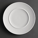 Royal Porcelain Classic White Flat Plate 230mm (Pack of 12)
