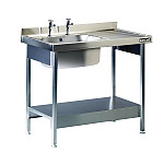 Holmes Double Sink Right Hand Drainer