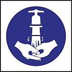 Wash Hands Symbol Sign