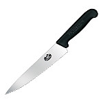 Victorinox Fibrox Serrated Carving Knife 22cm