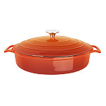 Vogue Orange Round Sauté Pan 3.5Ltr