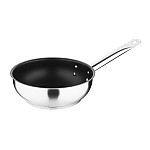 Vogue Non-stick Teflon Stainless Steel Platinum Plus Sauté Pan 200mm