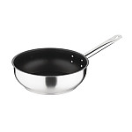 Vogue Non-stick Teflon Stainless Steel Platinum Plus Sauté Pan 240mm