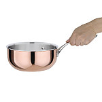 Vogue Tri Wall Copper Flared Saute Pan 200mm