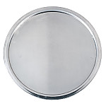 Round Pizza Stone with Metal Serving Rack 15in