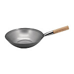 Vogue Mild Steel Wok Flat Base 330mm