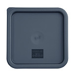 Vogue Square Food Container Lid Blue