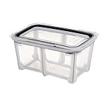 Araven Polypropylene 2/3 Gastronorm Food Storage Container 19Ltr (Pack of 4)