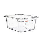 Araven Polypropylene 1/1 Gastronorm Food Storage Box 21Ltr (Pack of 4)