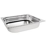 Vogue Heavy Duty Stainless Steel Non Stick 1/1 Gastronorm Pan