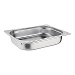 Vogue Stainless Steel 1/2 Gastronorm Pan 65mm