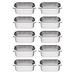 Vogue Stainless Steel 1/3 Gastronorm Pan Pack