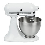 KitchenAid K45 Classic Tilt-Head Stand Mixer 4.3Ltr White 5K45SSBWH