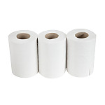 Jantex Mini Centrefeed White Rolls (Pack of 12)