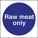 Vogue Raw Meat Only Sign