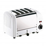 Dualit 4 Slice Vario Toaster White 40355