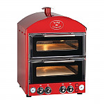 King Edward Pizza King Oven PK2 Red