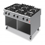 Falcon F900 Six Burner Boiling Hob on Mobile Stand Gas G90126