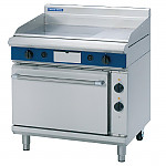 Blue Seal Evolution Gas 1/3 Ribbed Chrome Griddle Electric Static Oven