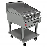 Falcon Dominator Plus 600mm Wide Smooth Gas Griddle on Mobile Stand G3641