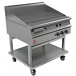 Falcon Dominator Plus 900mm Wide Smooth Gas Griddle on Mobile Stand G3941