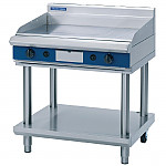 Blue Seal Evolution Chrome 1/3 Ribbed Griddle with Leg Stand 900mm