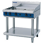 Blue Seal Evolution Cooktop 2 Open/1 Griddle Burner on Stand 900mm