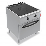 Falcon F900 Solid Top Oven Range on Legs Gas G9181