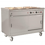 Parry Mobile Servery with Bain Marie Top MSB