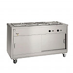 Parry Bain Marie Topped Mobile Hot Cupboard HOTBM