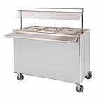 Moffat Mobile Hot Cupboard with Dry Heat Bain Marie 2FBM